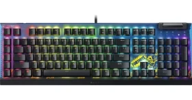 Razer BlackWidow V4 X Fortnite Edition / Herná klávesnica / mechanická / spínače Razer Yellow / USB (RZ03-04703600-R3M1)