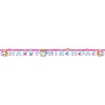 Girlanda happy birthday Unicorn 180x15cm - Amscan - Amscan
