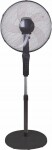UN ventilátor PODŁOGOWY 40CM Čierny s obládaním