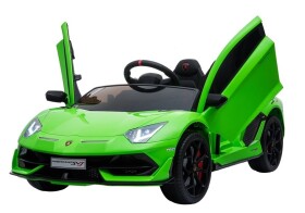 Mamido Detské elektrické autíčko Lamborghini Aventador zelené