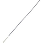 TRU COMPONENTS 1566849 opletenie / lanko, LiY, 1 x 0.14 mm², sivá, 100 m; 1566849