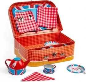 Bigjigs Toys Čajová sada v kufríku Londýn