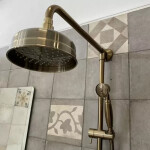 OMNIRES - ART DECO sprchový stĺp, bronz kartáčovaná AD5144BR