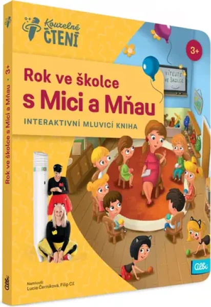 Albi Kúzelné čítanie Kniha: Rok v škôlke s Mici a Mňau