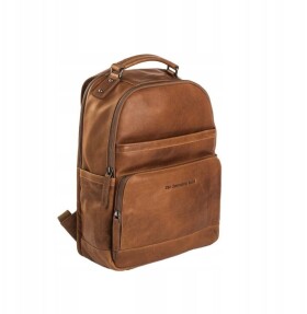 Base XX The Chesterfield Brand Austin 14" Notebook Backpack, Cognac