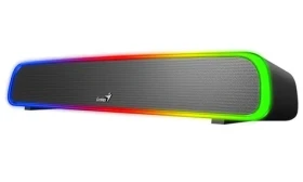 GENIUS 200BT čierna / reproduktor / Bluetooth 5.1 / bezrdrátová / 3.5 jack / USB / 4W / RGB (31730045400)