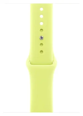 Apple Watch Sport Band 46mm Neon Yellow M/L / Športový pásik pre Apple Watch / 160-210mm (MFGW4ZM/A)