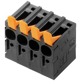 Weidmüller 2472110000 skrutkovacia svorka 6 mm² Pólov 5 čierna 50 ks; 2472110000