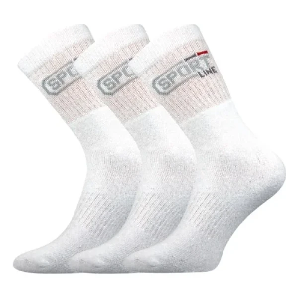 BOMA Ponožky Spot 3pack white 1 pack 39-42 110943