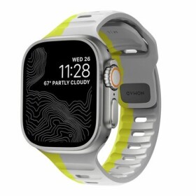 Nomad Sport Strap remienok pre Apple Watch 49 amp; 45 amp; 44 amp; 42 mm Lunar Gray-High Volta (NM01272885)