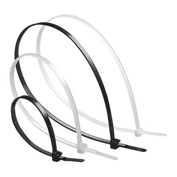 Legrand 032039, Legrand 032039, sťahovacie pásky, 3.5 mm, 280 mm, prírodná, 100 ks; 032039