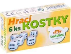 TEDDIES Hracie kocky v krabičke 6ks