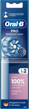 Oral-B EB60X Sensitive Clean Pro - 2ks / Náhradné hlavice (EB60X-2)