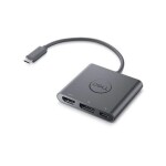 DELL adaptér USB-C na HDMI amp; DisplayPort amp; USB-C (470-AEGY)