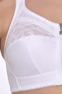 PODPRSENKA 586/BRASSIERE ZUZA 1 OBYČAJNÁ PEARL WHITE 80 I