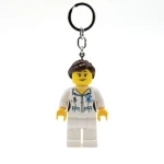 LEGO® Minifigures Zdravotnica svietiaca / prívesok na kľúče (60LGL-KE186H)