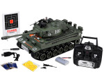 Mamido Veľký diaľkovo ovládaný tank na diaľkové ovládanie German Tiger 45 cm strieľa RC0252ZI