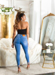 Sexy Skinny Ripped Jeans denimblue