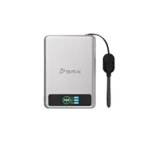 BMX SolidSafe™ 10K SOLID-State magnetická powerbanka strieborná / 10000 mAh / 30W / 2x USB-C (BMX-B939-10-SI)