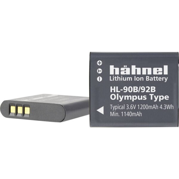 Hähnel Fototechnik HL-90B akumulátor do kamery Náhrada za orig. akumulátor Li-90B, Li-92B 3.6 V 1200 mAh; 10001976