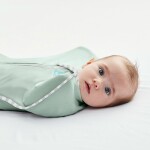 Love To Dream Swaddle UP Lite - Zavinovačka, veľkosť M, olivegreen, FÁZA 1, 3-6m, 6-8,5kg
