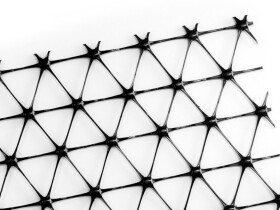 Trojosová geomreža – Geogrid PP TX 170 - otvor 40/40 mm - 3,95×50 m [197,5 m²]