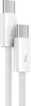 Baseus CALD000202 Kábel USB-C (M) - USB-C (M) 1 m biela / 100W (CALD000202)