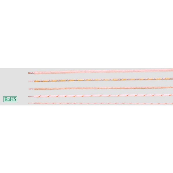 HELU 50901 vysokoteplotný drôt, HELUTHERM 400, 1 x 0.50 mm², čierna, 100 m; 50901