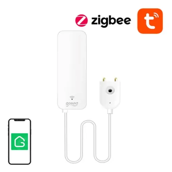 Gosund ST19 / Detektor úniku vody / ZigBee 3.0 / Tuya / kábel 1 m (ST19)