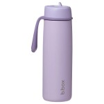 B.box Nerezová termoska na pitie so slamkou 690 ml - Lilac love EUR
