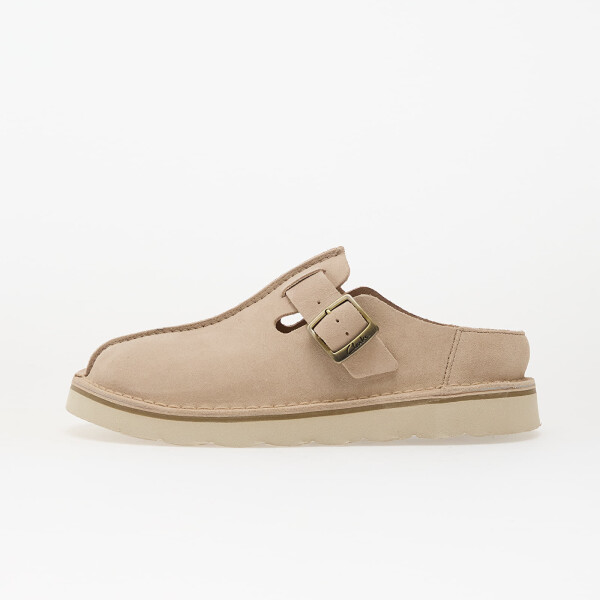 Tenisky Clarks Solsbury Mule Sand Suede EUR 37