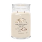 Yankee Candle Signature Warm Cashmere veľký pohár 567g / doba horenia až: 90h (5038581125008)