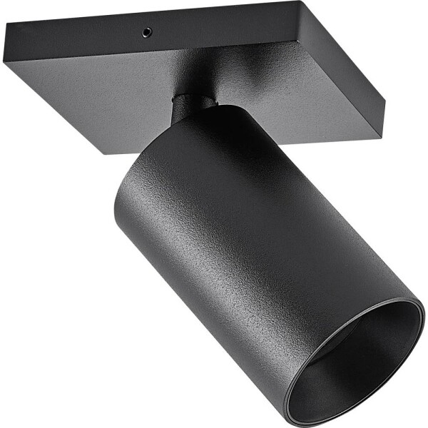 Deko Light 348246 Can Tilt eckig, 1x 7,5 W GU10, Schwarz Stropné svítidlo GU10 7.5 W čierna; 348246