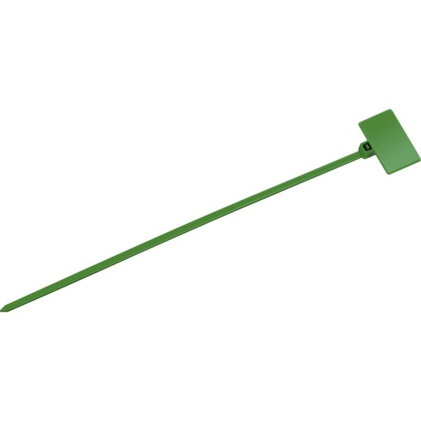 TRU COMPONENTS TC-6646440 značenie káblov Potlačiteľná plocha: 20 x 13 mm zelená 100 ks; TC-6646440