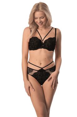 Mefemi Rosalia DB 22 Brazílske nohavičky S-XL černá XL