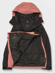 Volcom Ashfield Earth Pink zimná dámska bunda - M