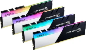 G.Skill Trident Z Neo Series 32GB (4x8GB) 3200MHz čierna / DDR4 / 16-18-18-38 / 1.35V / XMP 2.0 / LED podsvietenie (F4-3200C16Q-32GTZN)
