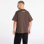 Tričko PLEASURES Domination T-Shirt Brown XXL