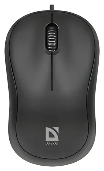 Defender Patch MS-759 čierna / Drôtová optická myš / 1000 DPI / USB / 1,1 m (52759)