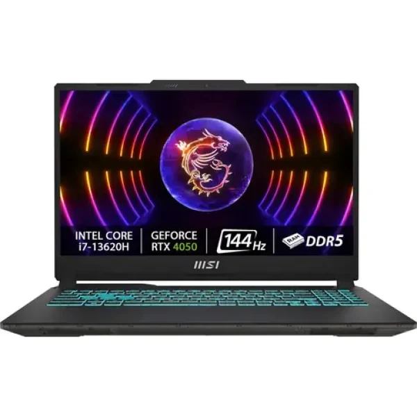 MSI Cyborg 15 A13VE-2217CZ čierna / 15.6" FHD / i7-13620H 2.4GHz / 16GB RAM / 1TB SSD / RTX 4050 6GB / W11H (Cyborg 15 A13VE-2217CZ)