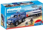 Playmobil® City Action 5187 Policajné vozidlo s motorovým člnom