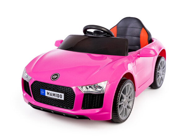 Mamido Mamido Elektrické autíčko Fast Wing eko-koža ružové