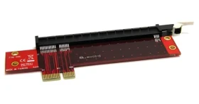 StarTech Adaptér predĺženie PCIe slotu červená / Príslušenstvo / PCIe (PEX1TO162)