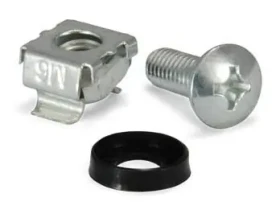 Equip Montážna sada M6 klietkové matice a skrutky / Montážna sada / do racku / 20 ks (922492)
