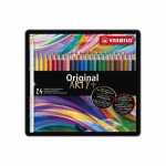 STABILO® Original - ARTY+ - 24 ks sada v plechu - 24 rôznych farieb (8774-6)