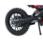 Mamido Detská benzínová motorka RamiGO TIGER 49CC červená