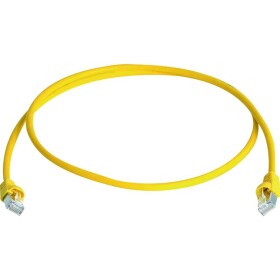 Telegärtner 100009132 RJ45 sieťové káble, prepojovacie káble CAT 6A S/FTP 25.00 m žltá samozhášavý, bez halogénov, UL certifikácia 1 ks; 100009132