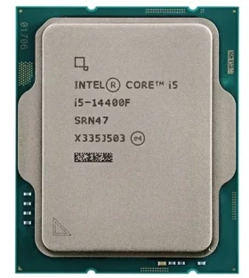 Intel Core i5-14400F @ 2.5GHz - TRAY / TB 4.7GHz / 10C16T / 20MB cache / Bez VGA / LGA 1700 / Raptor Lake / 148W (CM8071505093011)