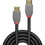 LINDY HDMI prepojovací kábel Zástrčka HDMI-A, Zástrčka HDMI-A 3.00 m čierna 36964 4K UHD HDMI kábel; 36964