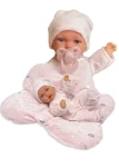 Antonio Juan 1235 PETIT - realistická bábika bábätko so špeciálnou pohybovou funkciou - 27 cm